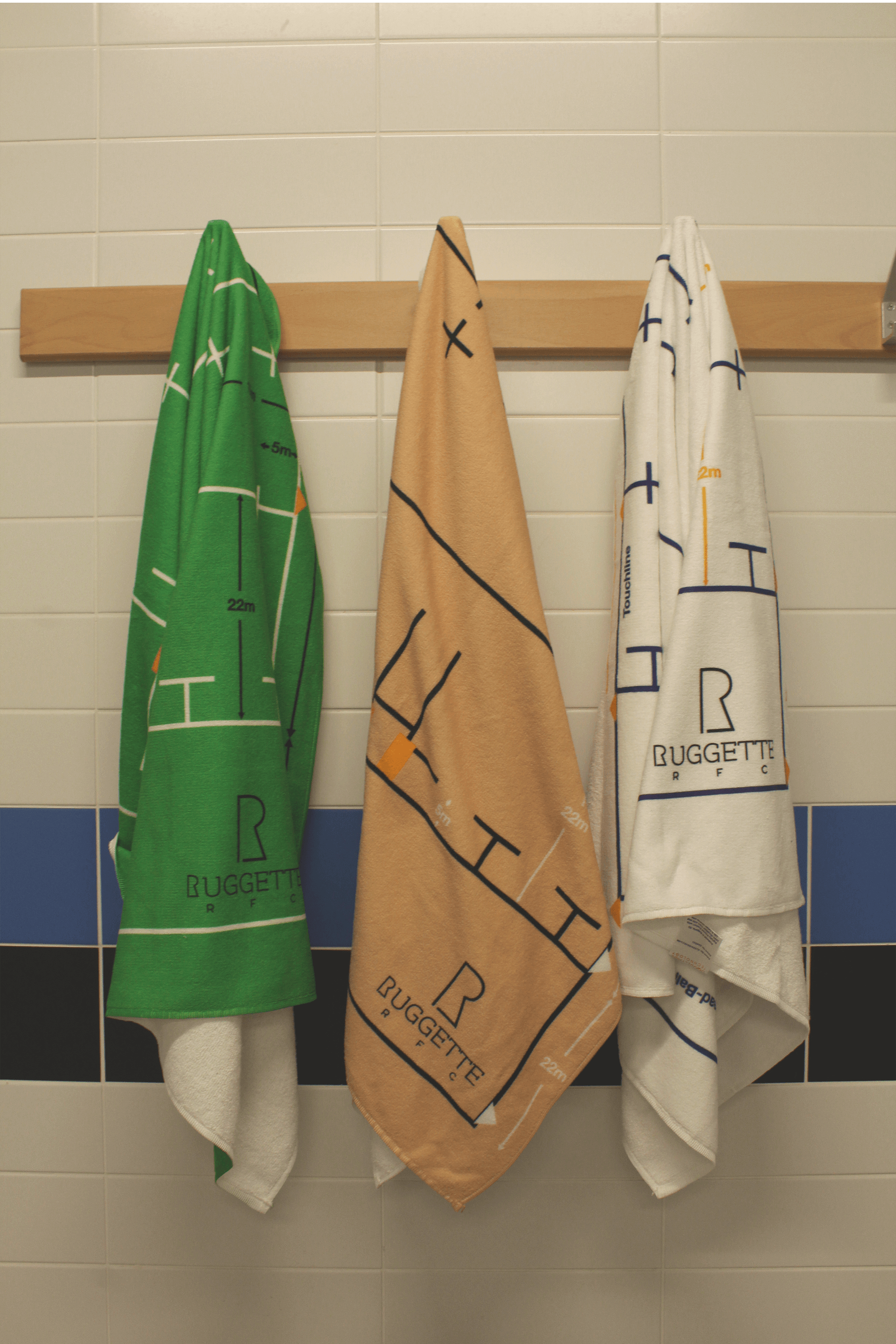 Rugby Field Bath Towel