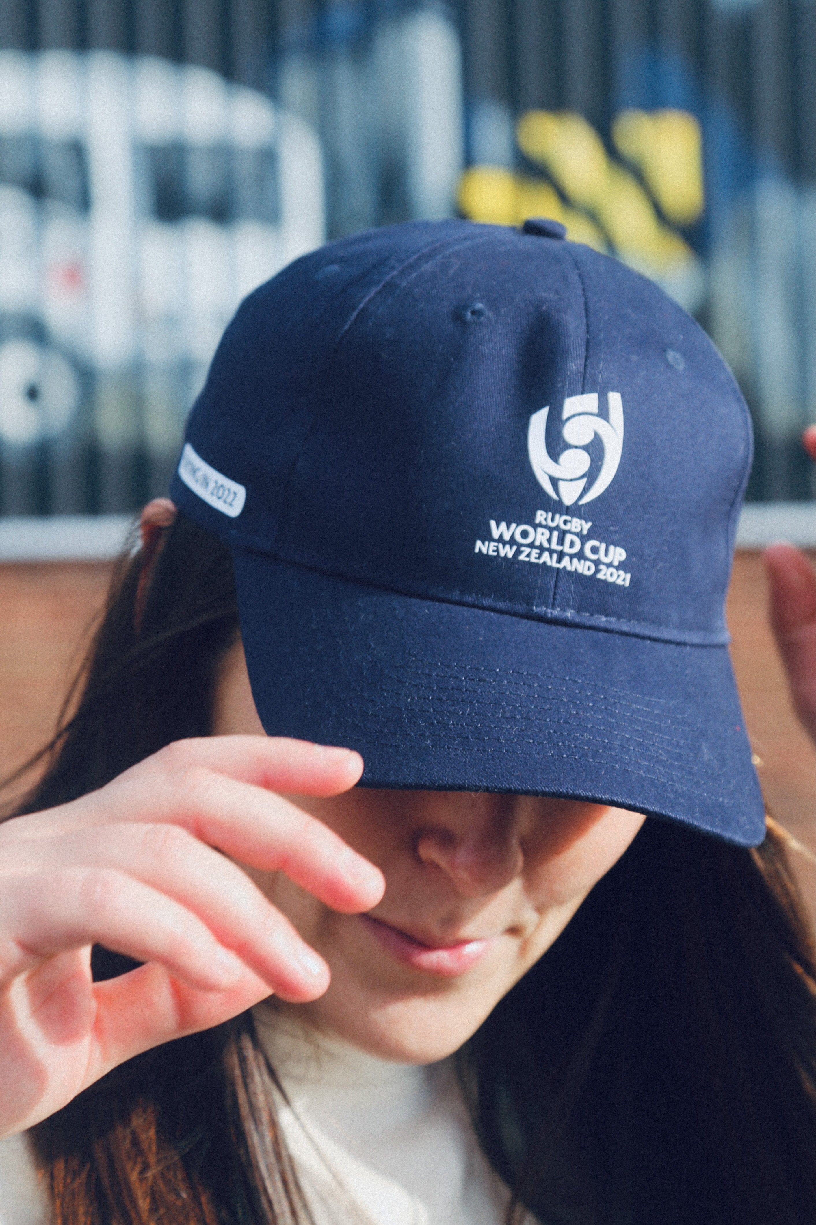 Official Women's Rugby World Cup Logo Cap - Navy